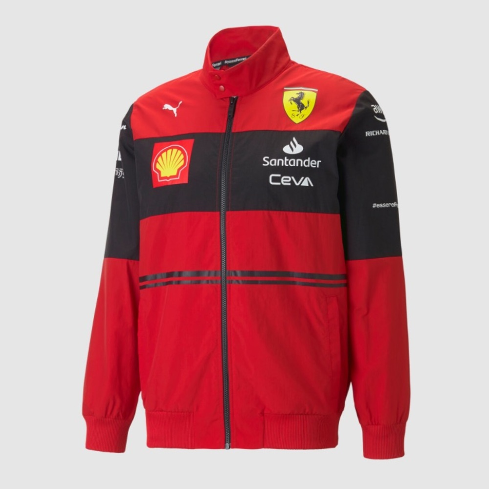 New! F1 Classic BLACK Scuderia Ferrari jacket Size S